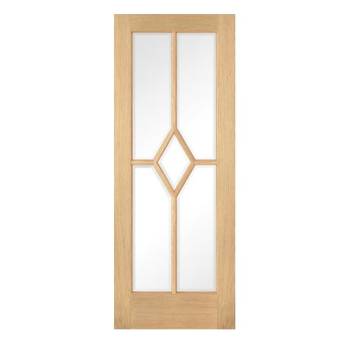 Oak Reims 5 Light Glazed 